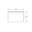 ALLboards Whiteboard mit Holzrahmen 100x80cm Magnettafel Weiß Magnetisch, Trocken Abwischbar