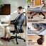 VALKENSTOL M2 Bürostuhl Ergonomisch Testsieger mit Einstellbarer Armlehne ohne Kopfstütze für maximale Bewegungsfreiheit, Rückenfreundliche Bürostühle, Schreibtischstuhl für Büro und Home Office Chair
