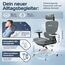 CLOUVOU ProSeat Bürostuhl Ergonomisch [TESTSIEGER] Schreibtischstuhl 100% individuell einstellbar | Büro Stuhl & Gaming Stuhl | Computerstuhl Home Office Chair Ergonomic | Drehstuhl 150 kg