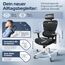 CLOUVOU ProSeat Bürostuhl Ergonomisch [TESTSIEGER] Schreibtischstuhl 100% individuell einstellbar | Büro Stuhl & Gaming Stuhl | Computerstuhl Home Office Chair Ergonomic | Drehstuhl 150 kg