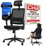 VALKENSTOL M2 Bürostuhl Ergonomisch Testsieger – Höhenverstellbarer Schreibtischstuhl bequem mit Lendenwirbelstütze, Atmungsaktiver Netzrücken, 360° Drehstuhl, Bürostühle Büro und Home Office Chair