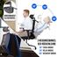 ELITESEATS Bürostuhl Ergonomisch [TESTSIEGER] Kratzerfreie Rollen Atmungsaktiv | Ergonomischer Schreibtischstuhl | Büro Stuhl 150 kg Belastbar | Computerstuhl | Drehstuhl | Home Office Chair Ergonomic