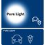 Bosch H7 Pure Light Halogen-Glühlampe für Auto-Scheinwerfer, 12 V 55 W, in Originalqualität - Lampensockel Typ PX26d - 1 Ersatz-Scheinwerferlampe