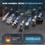 Gread - 2x H7 Halogen Lampen - super-white - 8500k 55W E-Prüfzeichen - Xenon Optik