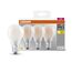 Osram LED BASE Classic A100, matte Filament LED-Lampen aus Glas für E27 Sockel, Birnenform, Warmweiß (2700K), 1521 Lumen, Ersatz für herkömmliche 100W-Glühbirnen, 3er-Box