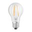 Osram LED BASE Classic A60, klare Filament LED-Lampen aus Glas für E27 Sockel, Birnenform, Kaltweiß (4000K), 806 Lumen, Ersatz für herkömmliche 60W-Glühbirnen, 5er-Box