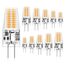 Auting G4 LED Lampen, 3W Led g4 Birne Warmweiß 3000K Ersatz 30W Halogenlampen, 12V AC/DC 300LM g4 Led leuchtmittel,Kein Flimmern Nicht Dimmbar, Energiesparlampe