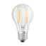 Osram LED BASE Classic A75, klare Filament LED-Lampen aus Glas für E27 Sockel, Birnenform, Warmweiß (2700K), 1055 Lumen, Ersatz für herkömmliche 75W-Glühbirnen, 3er-Box