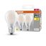 Osram LED Base Classic A Lampe, Sockel: E27, Warm White, 2700 K, 7 W, Ersatz für 60-W-Glühbirne, matt