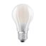 Osram LED BASE Classic A60, matte Filament LED-Lampen aus Glas für E27 Sockel, Birnenform, Kaltweiß (4000K), 806 Lumen, Ersatz für herkömmliche 60W-Glühbirnen, 3er-Box