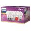 Philips LED Classic E27 Lampen 6-er Pack (60 W), matte LED Lampen mit warmweißem Licht, energiesparende Lampen mit langer Nutzlebensdauer, neue Generation