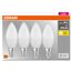 Osram LED Base Classic B, in Kerzenform mit E14-Sockel, Nicht Dimmbar, Ersetzt 40 Watt, Matt, Warmweiß - 2700 Kelvin, 40-Pack